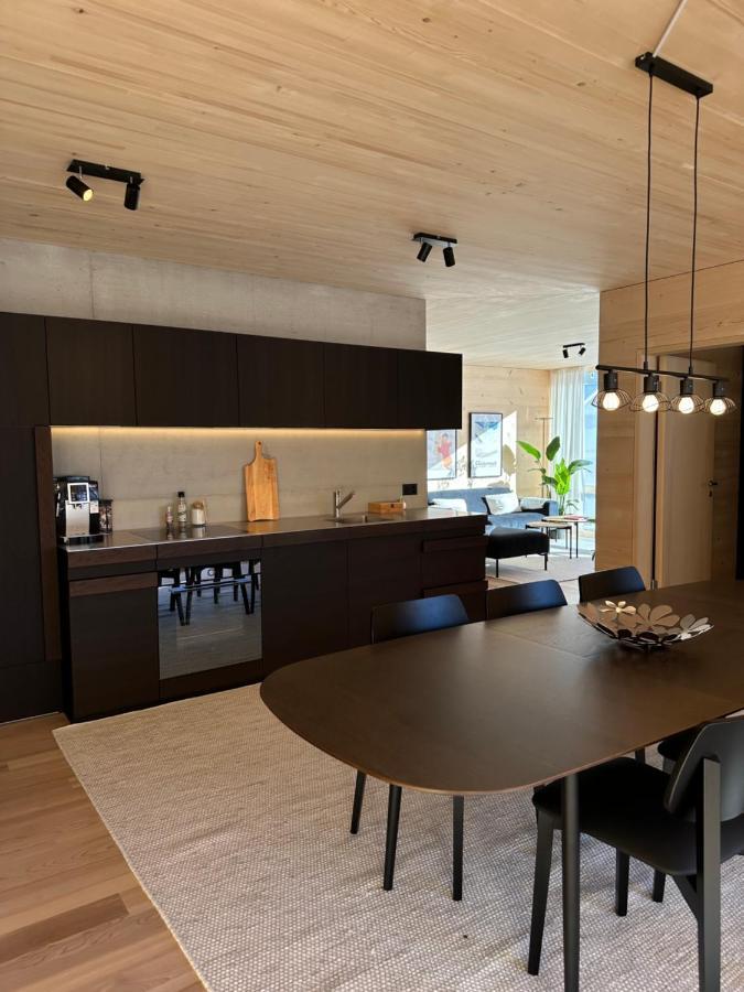 Mondholz Ferienwohnung Andermatt Exterior foto